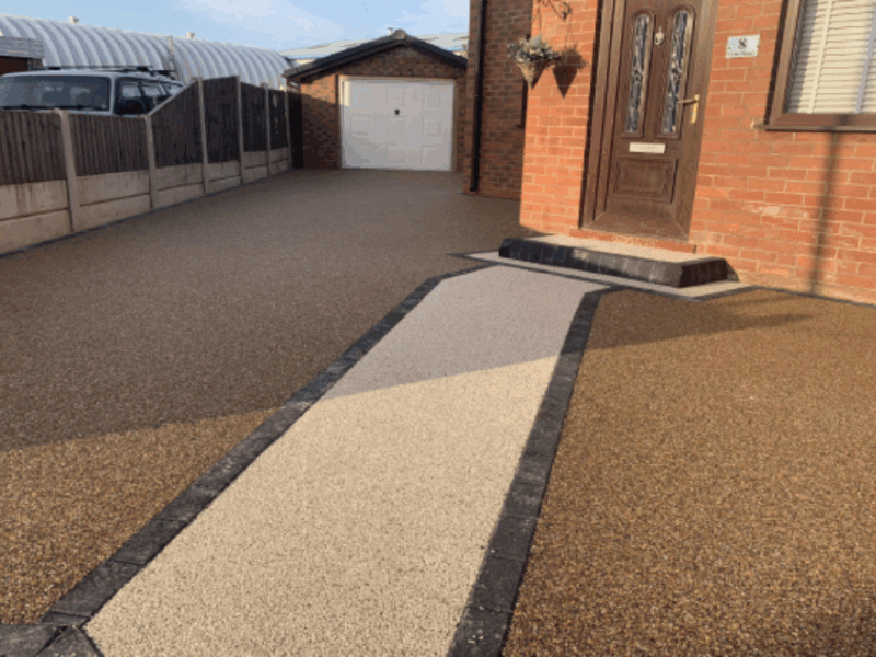 resin driveway installation